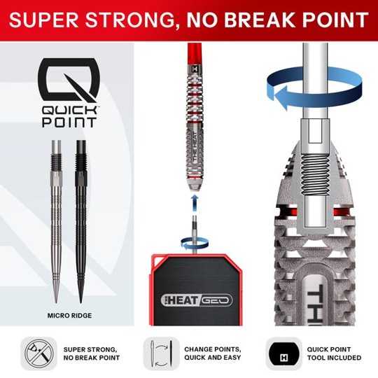 Damon Heta GEO - Harrows 90% QP - Quick Point - Steeldarts