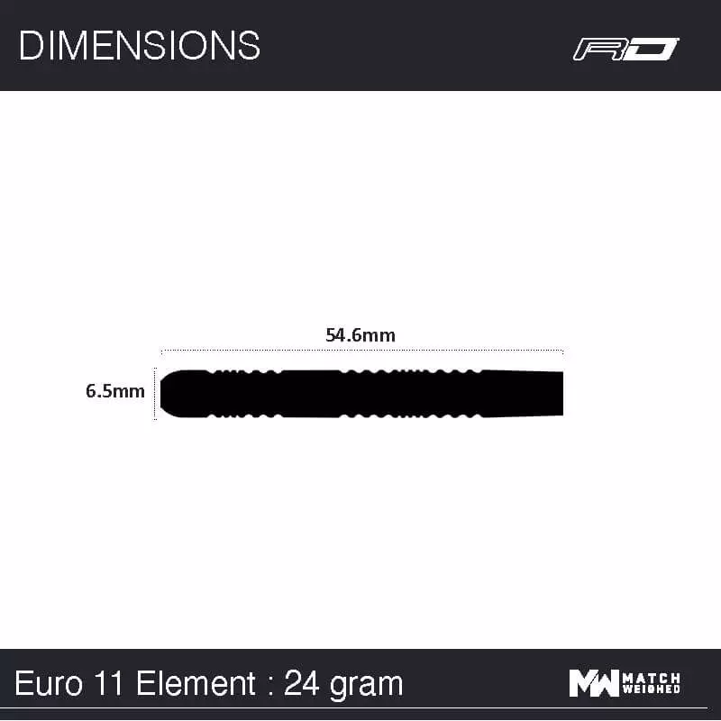 Peter Wright Snakebite Euro 11 Element - Steeldart