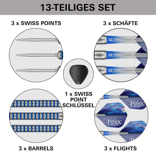 Target Paige Pauling - 90% Tungsten - Swisspoint - Steeldart