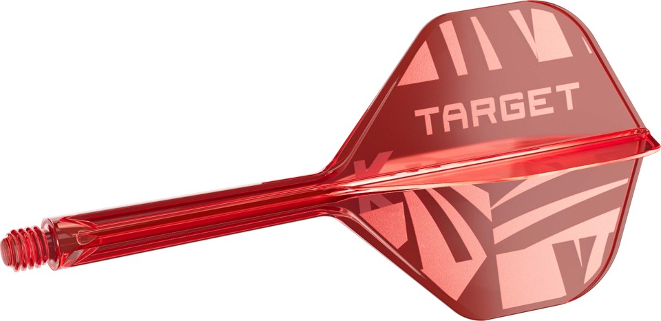 Target K-Flex No2 Logo Flight System - Red