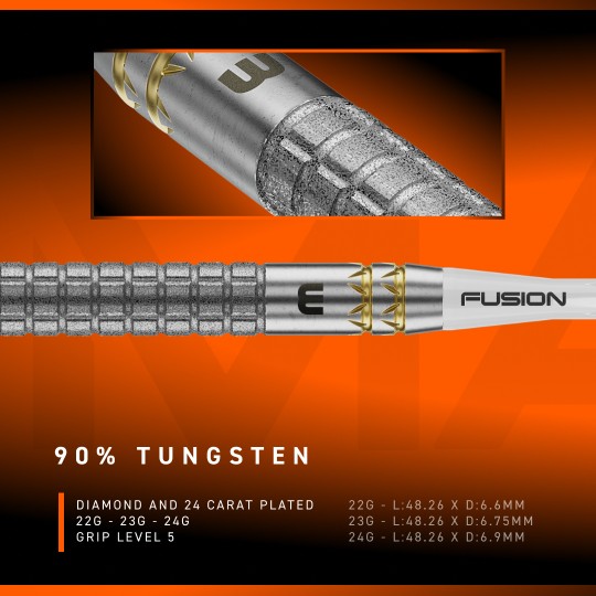 Gian van Veen W Max 90% Switch Point Winmau - Steeldart