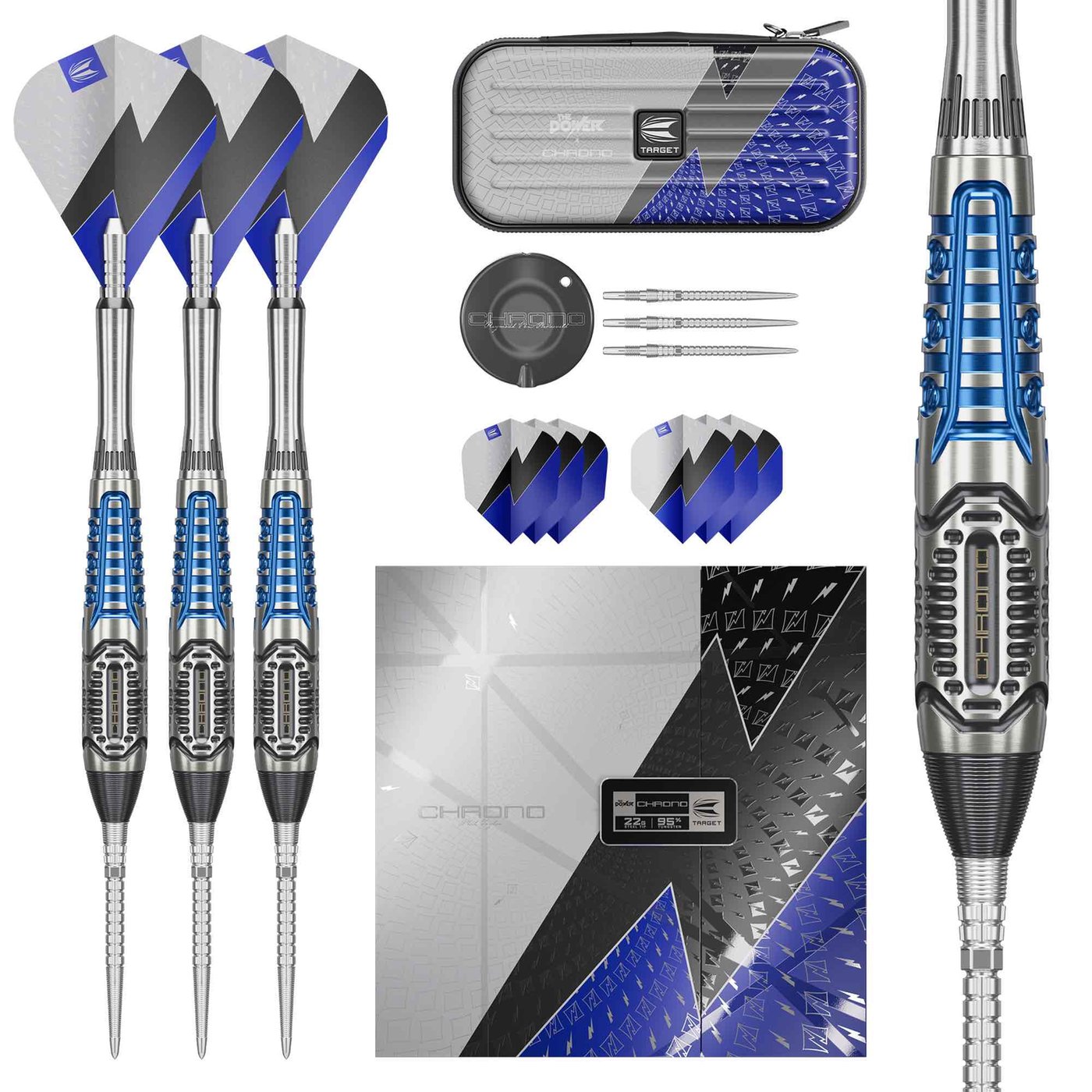 Phil Taylor Power Chrono 95% - SwissPoint - Steeldart