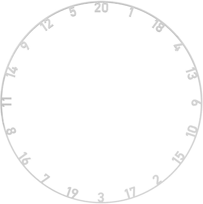 Bull's NL Metal Number Ring Set - 3 Stück