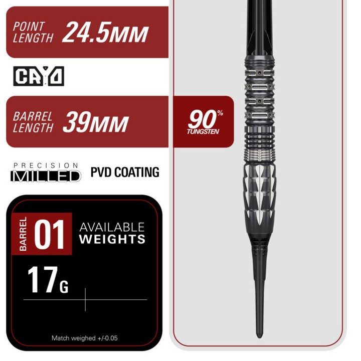 Target Japan - Hoshino Mitsumasa - Pyro Gen12 - Softdart