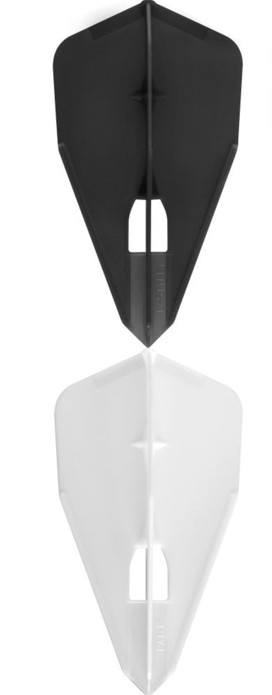 L-Style L8 Pro Champagne Bullet Flights - White