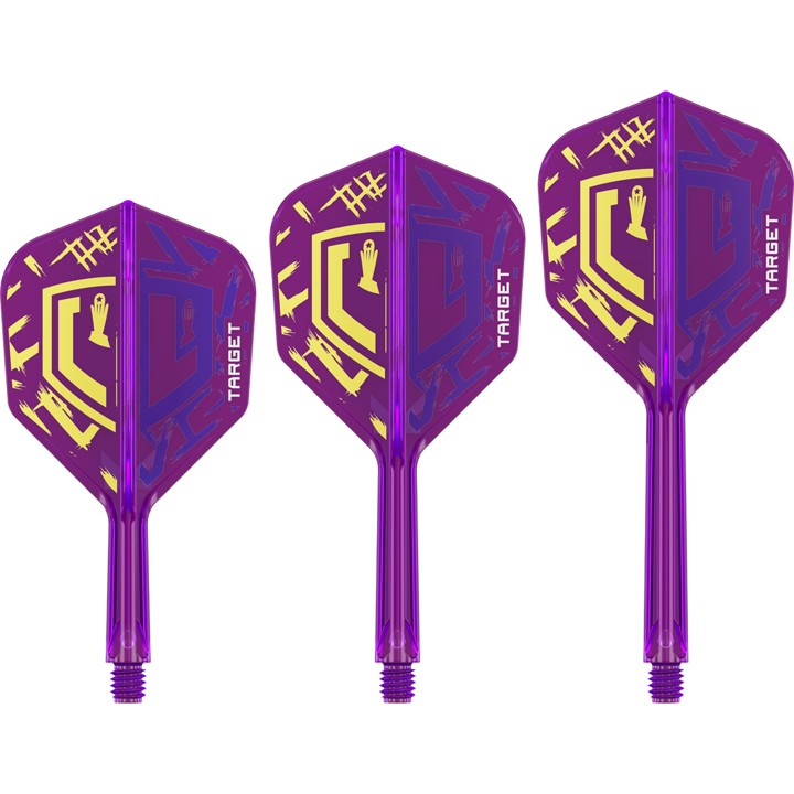 The Nuke L. Littler K-Flex No6 - Target Flight System - Purple