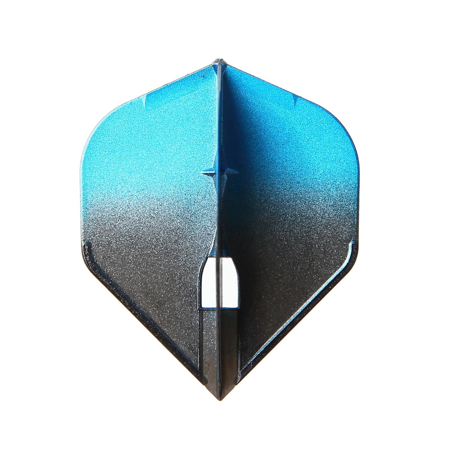L-Style Two Tone Pro L1 Champagne Flights - Standard Black Blue