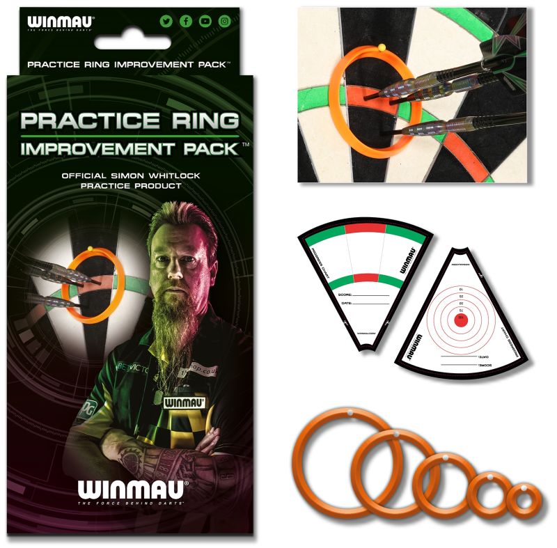 Simon Whitlock Traingsringe - Winmau Practice Rings