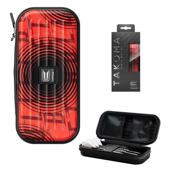 Stephen Bunting The Bullet Takoma Target Dart Case - Darttasche S