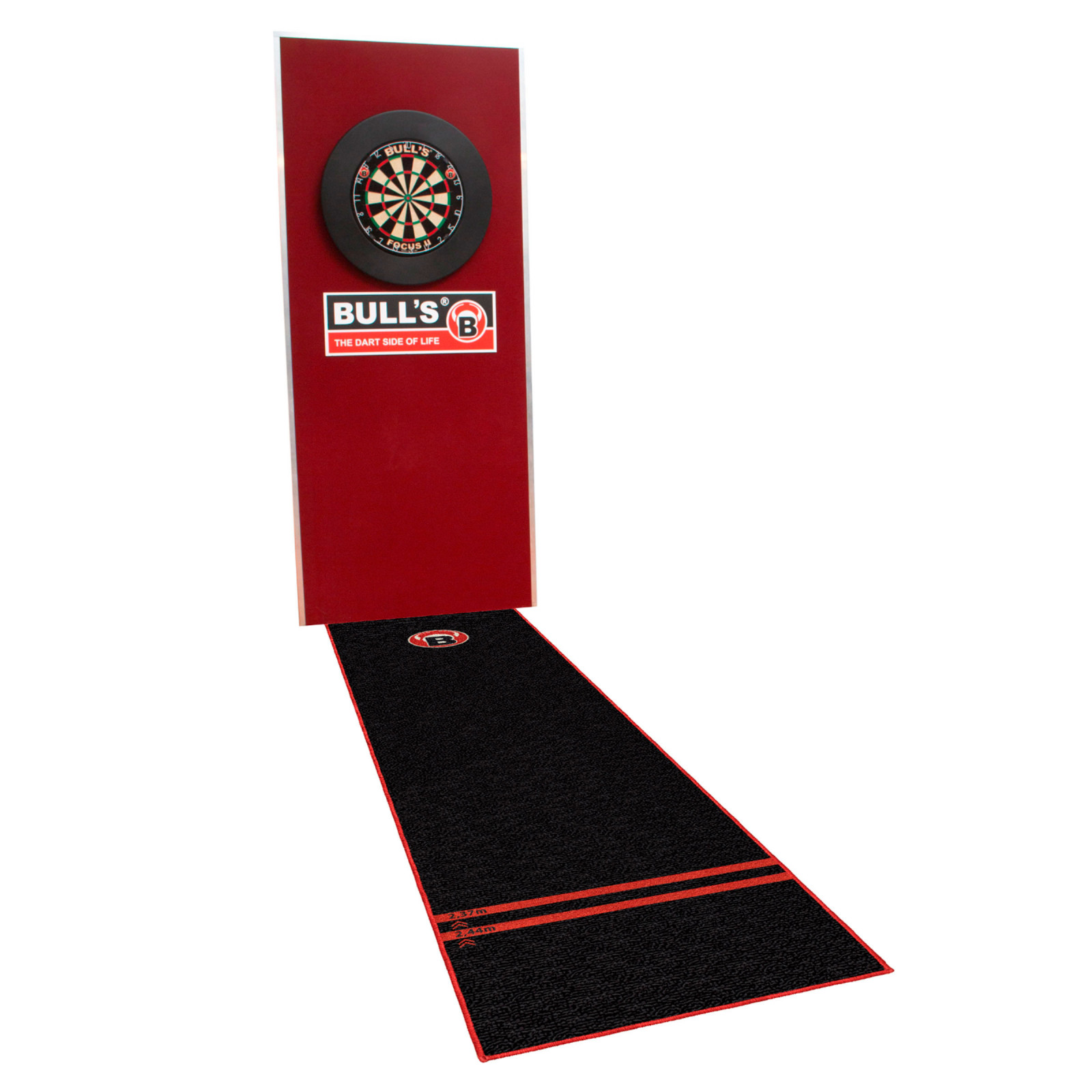 Bull's Carpet Mat "170" Dartmatte - Black