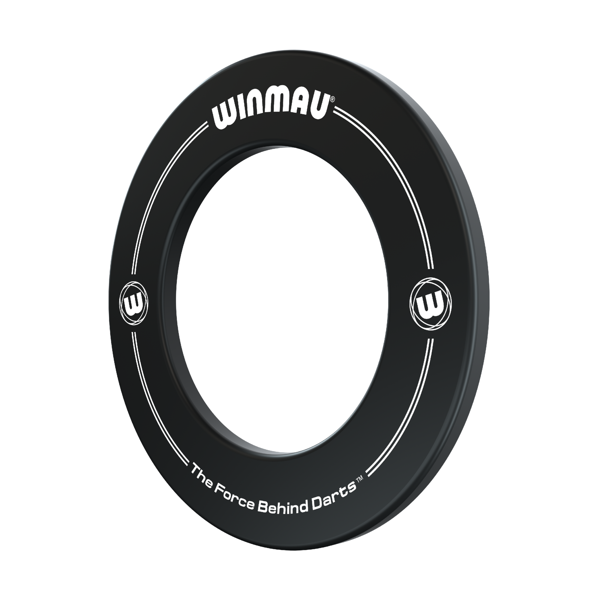  Winmau Dartboard Surround mit Aufdruck - Schwarz