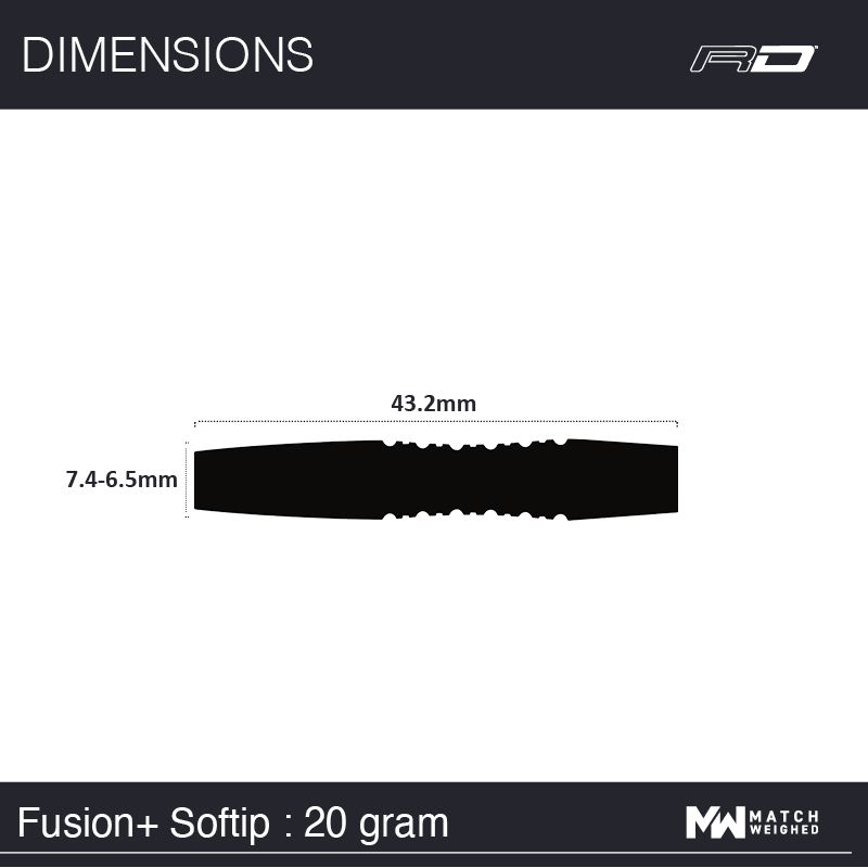 Fusion Plus RedDragon - Softdart