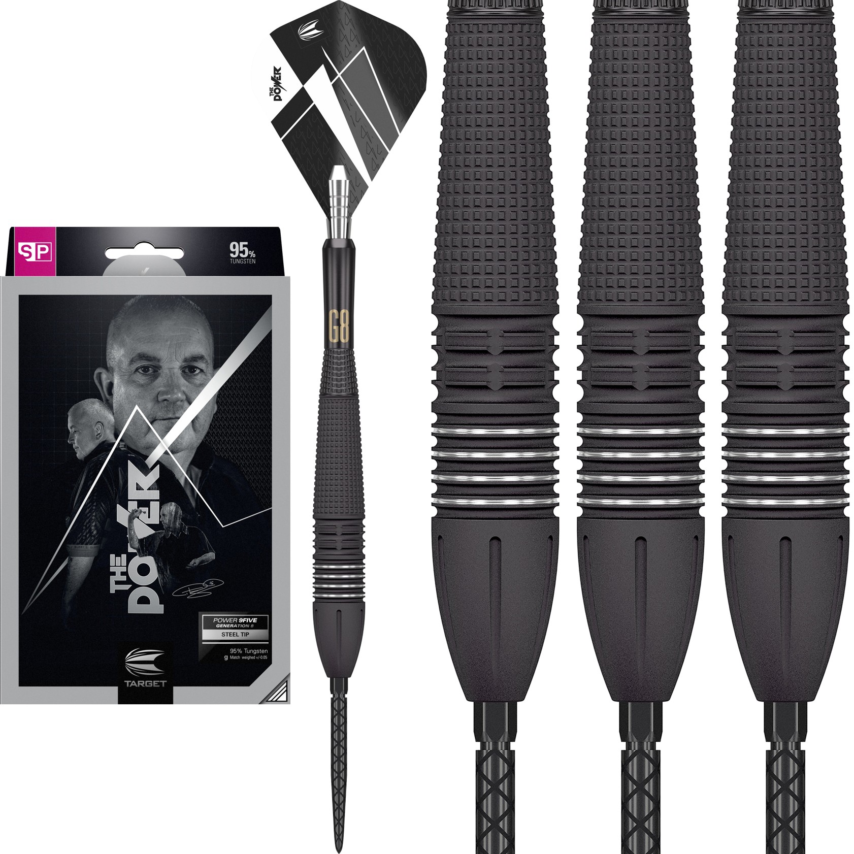 Phil Taylor Power 9Five Gen 8 - Softdart