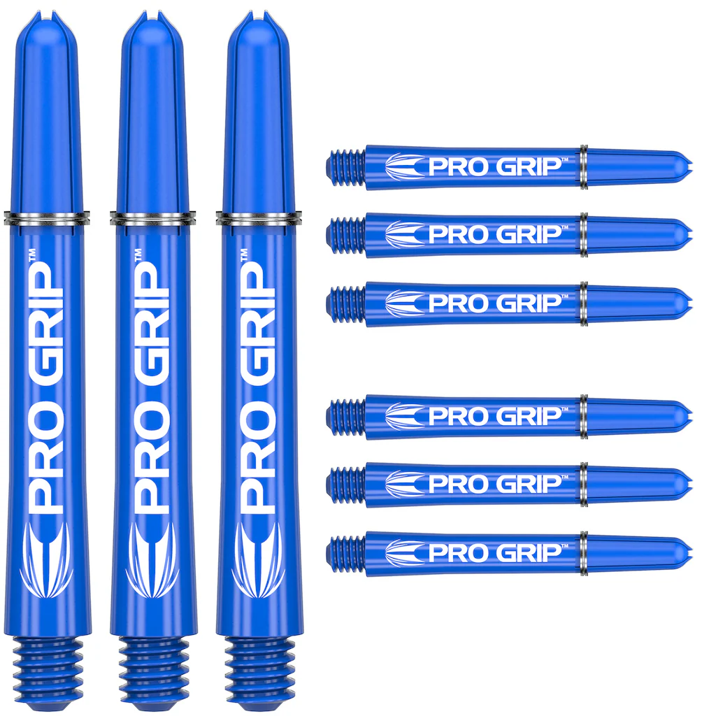 9er Packung Target Shaft Pro Grip - Blue